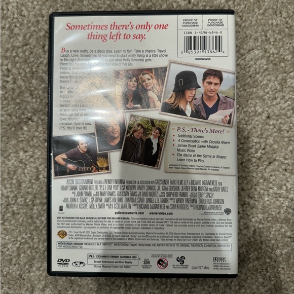 P.S. I Love You DVD - Picture 5 of 5
